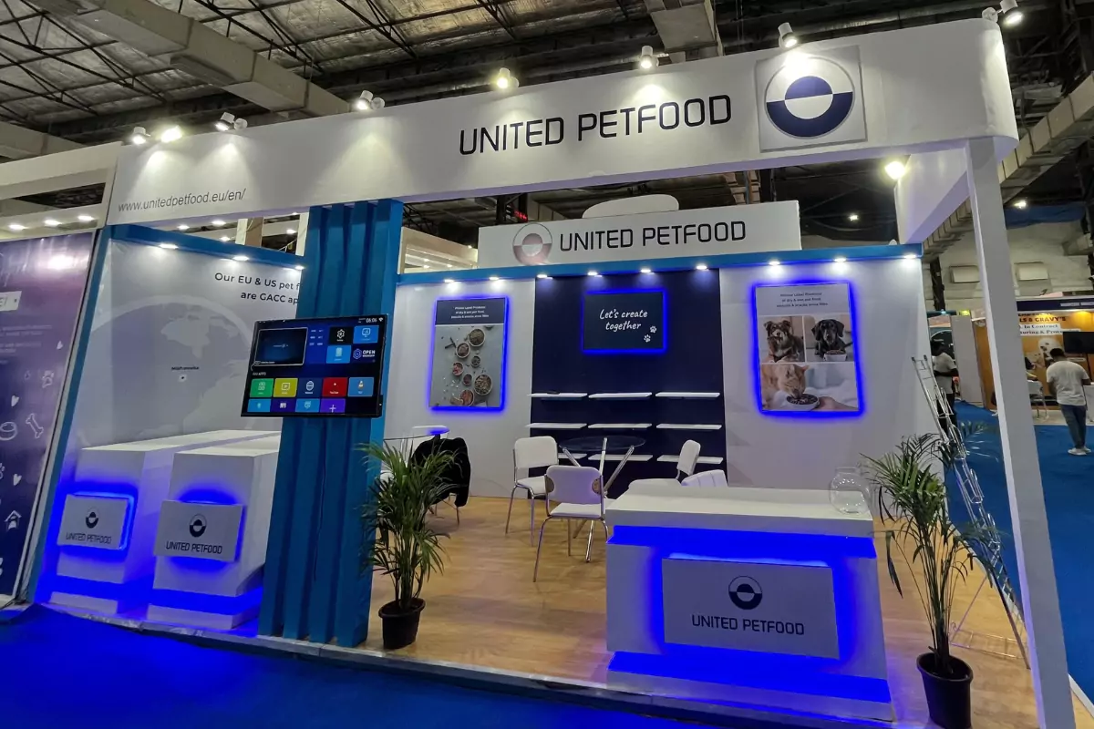 exhibition stall design: United Petfood
